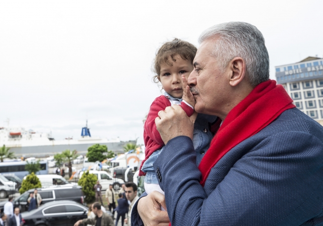 Başbakan Yıldırım: Cumhur İttifakı işareti sadece milletten alır